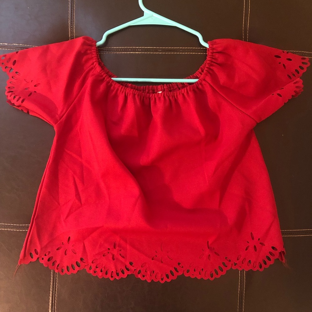 Reddish Romwe Shirt